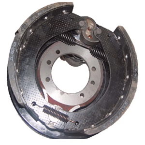 a FAW Drum Brake Assembly with a Stamped& Welded Brake Shoe (1)